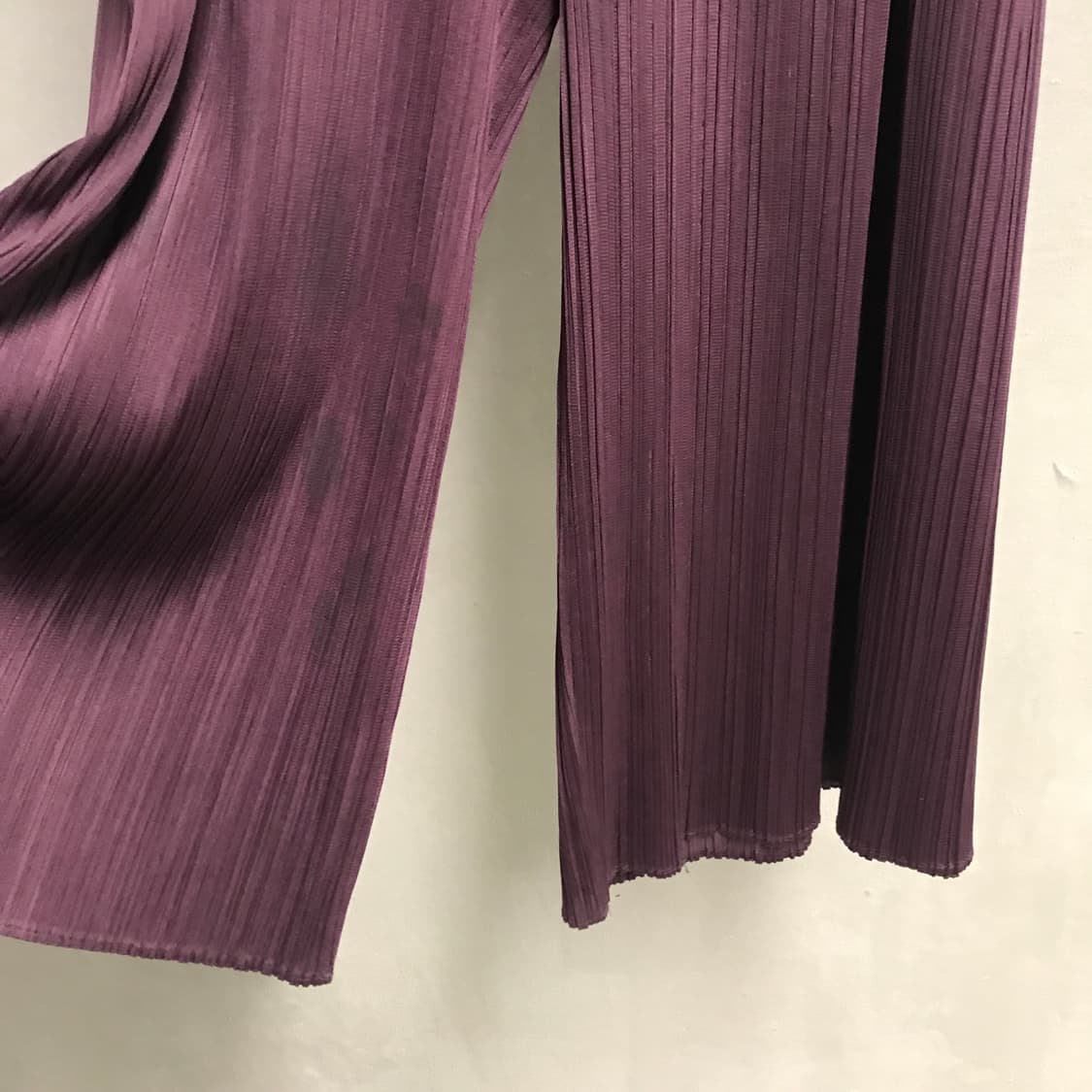 이세이 미야케 플리츠 플리즈 팬츠 퍼플 1(W) 상품이미지4