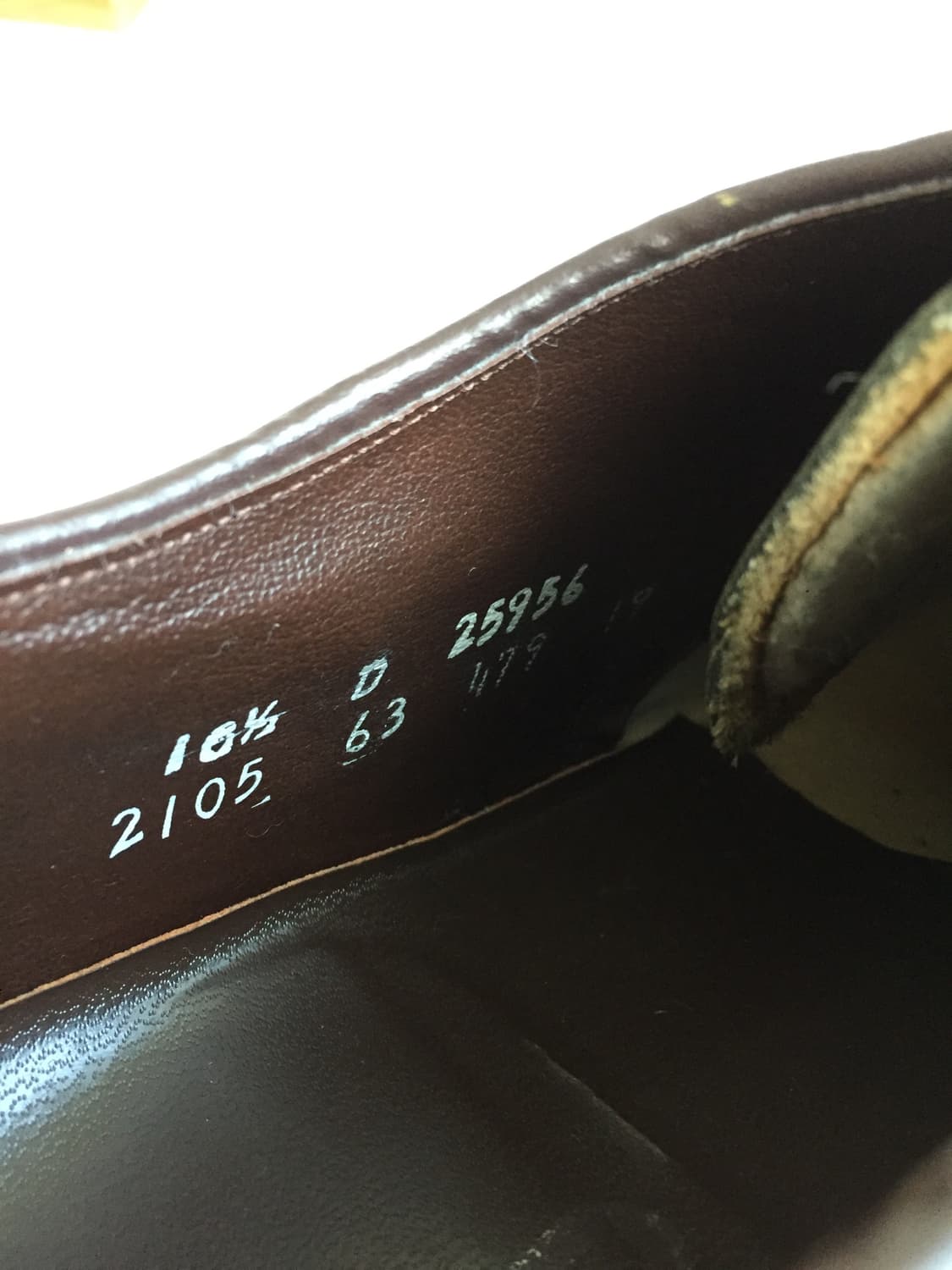 70’s sears vip U팁 드레스 슈즈 상품이미지10