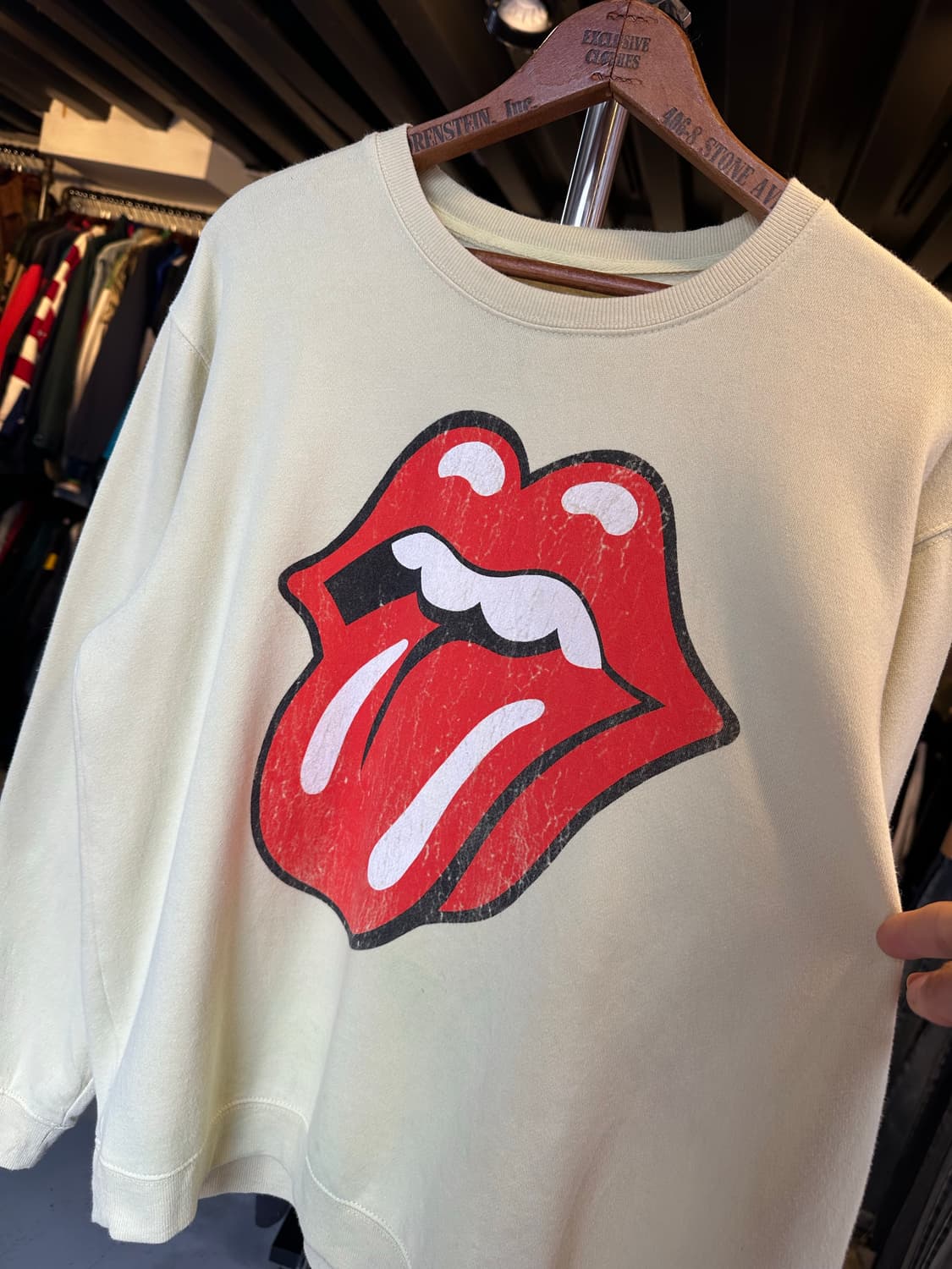 롤링스톤스 The Rolling Stones 프린팅 스웻 셔츠 상품이미지4