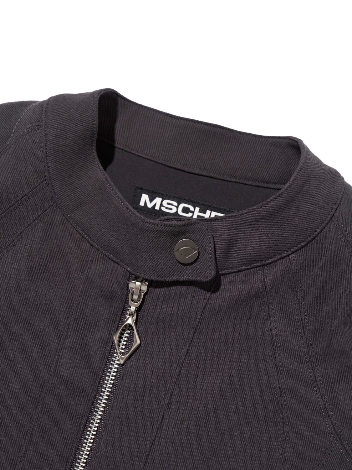 미스치프 바이커자켓 COTTON BIKER JACKET CHARCOAL 상품이미지3