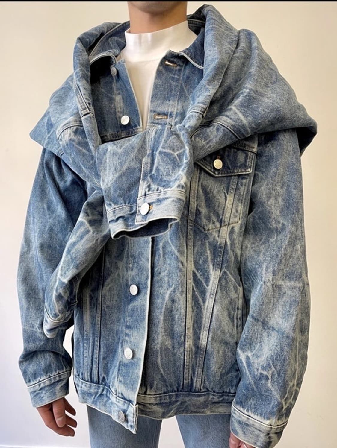 마틴로즈 페레로 블루데님 자켓 / M 상품이미지5