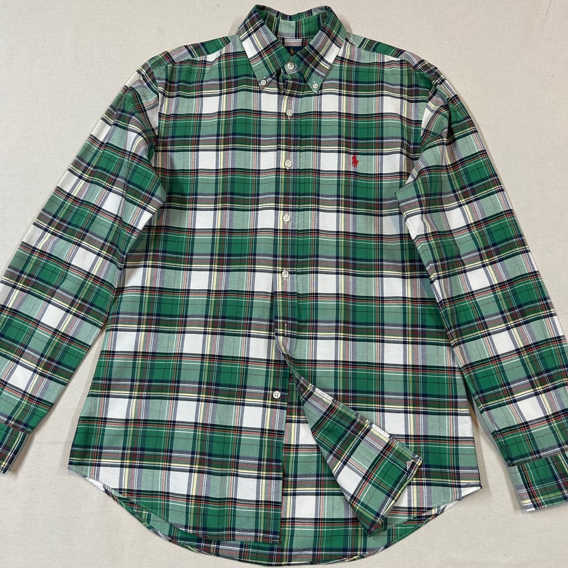 M) 폴로 랄프로렌 클래식 옥스포드 체크 셔츠 상품이미지2