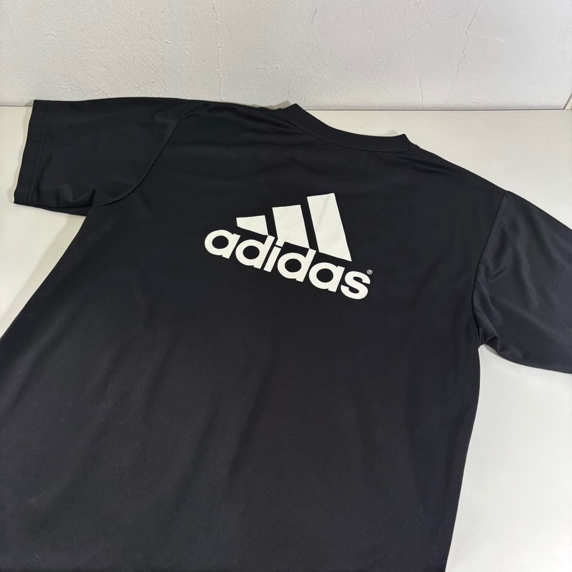 L 아디다스 베스킷볼 블랙 CLIMALITE 폴리 농구반팔 상품이미지2