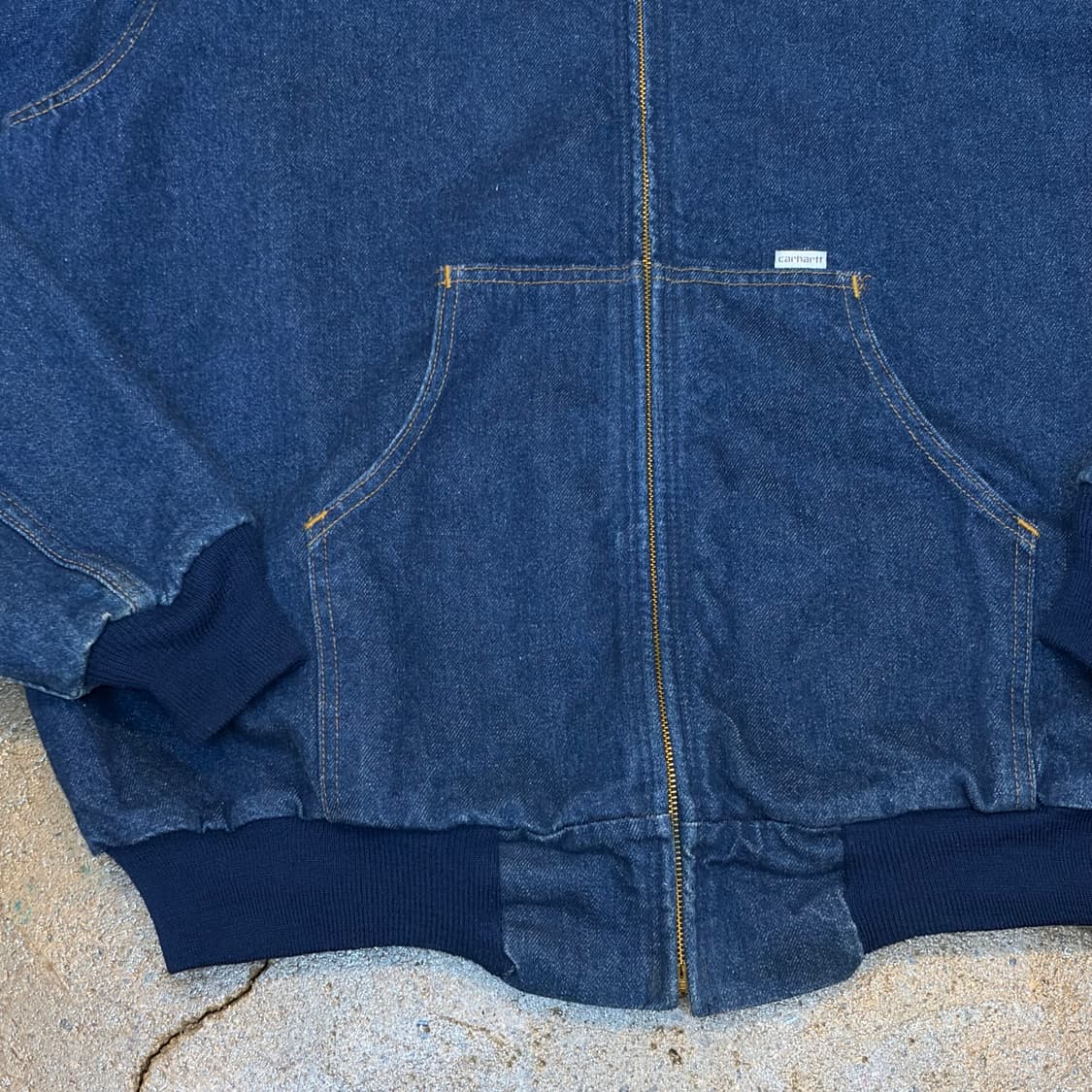 89s Made in USA 빈티지 칼하트 100주년 기념 덕액티브자켓 상품이미지4