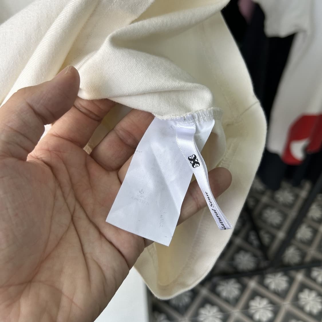 14924 - 세터 로고 자수 보야지 반팔 티셔츠 상품이미지4