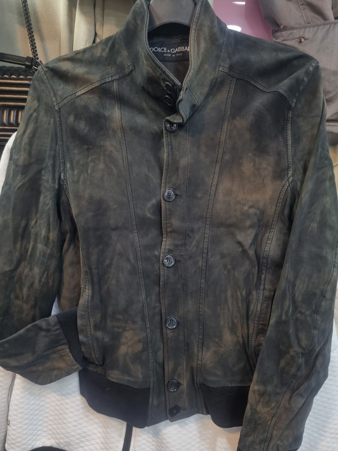 돌체앤가바나 스웨이드 자켓 50 상품이미지1