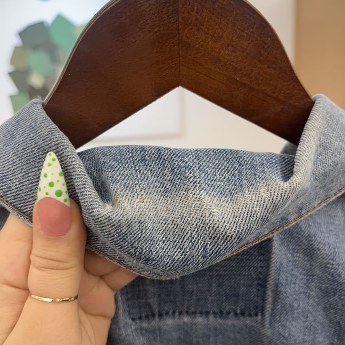 리바이스 빈티지 컨트리 트러커 그런지 데님 조끼 105 C09015 상품이미지9