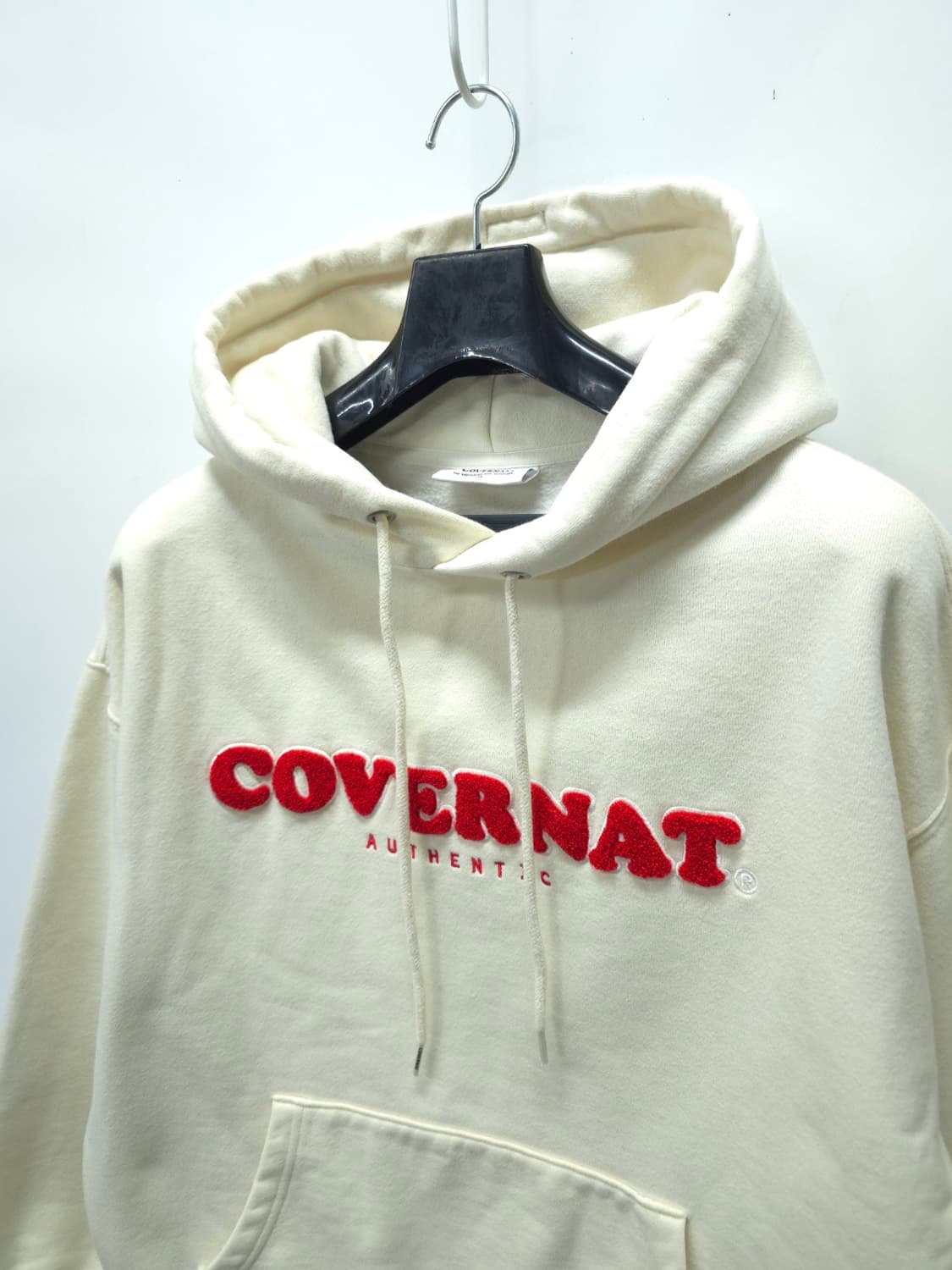 커버낫 부클자수 오버핏 후드 (여성 SMALL) 상품이미지2