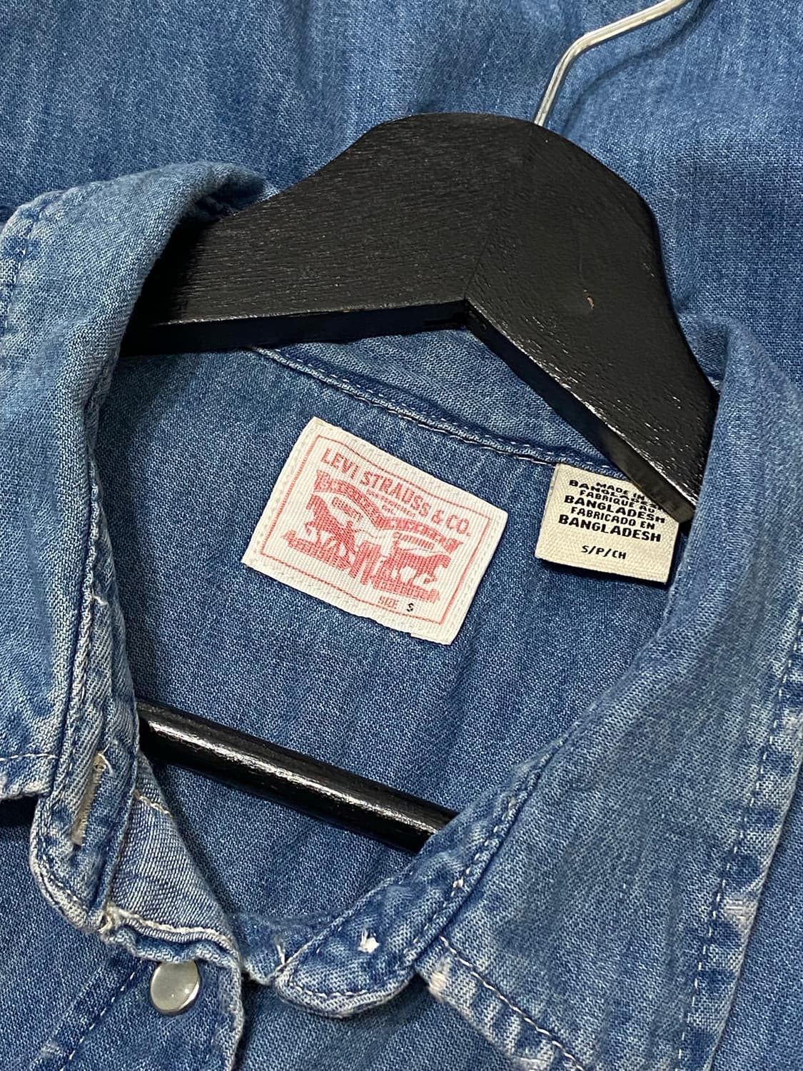 Levi’s 웨스턴 데님 반팔셔츠 상품이미지7