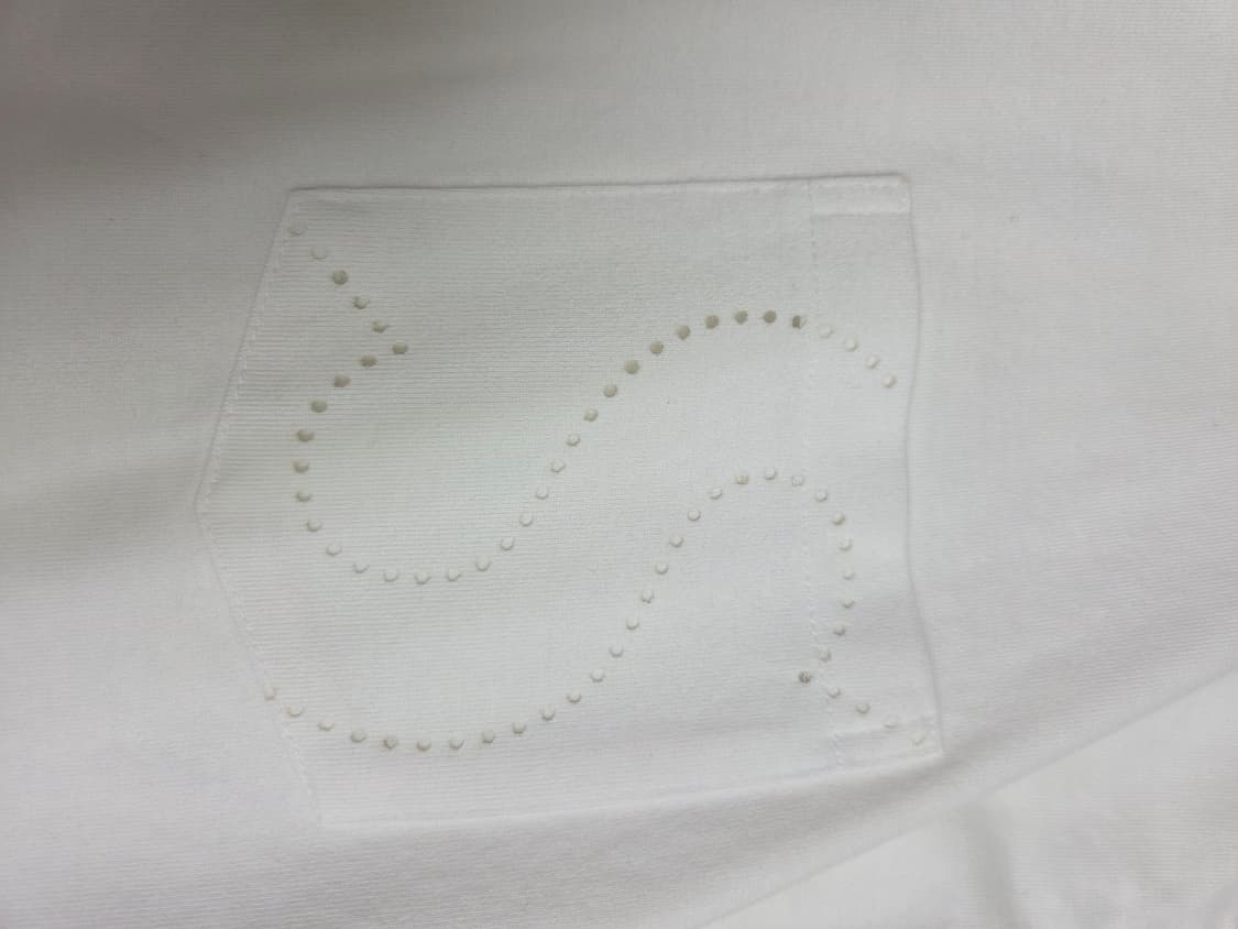 슈프림 S로고 포켓 반팔 티셔츠 화이트 L 상품이미지4