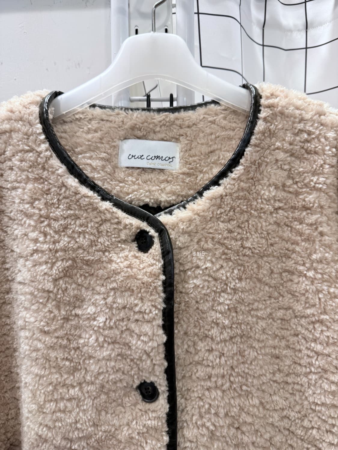 아워코모스 시어링 퍼자켓 상품이미지4