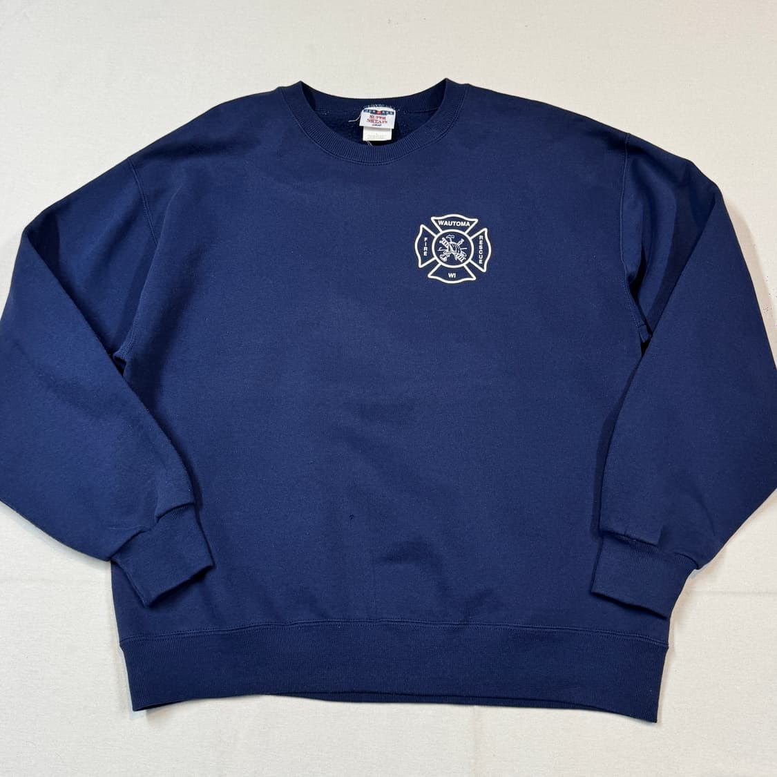 L) JERZEES 저지스 USA 50/50 맨투맨 스웨트 셔츠 상품이미지3