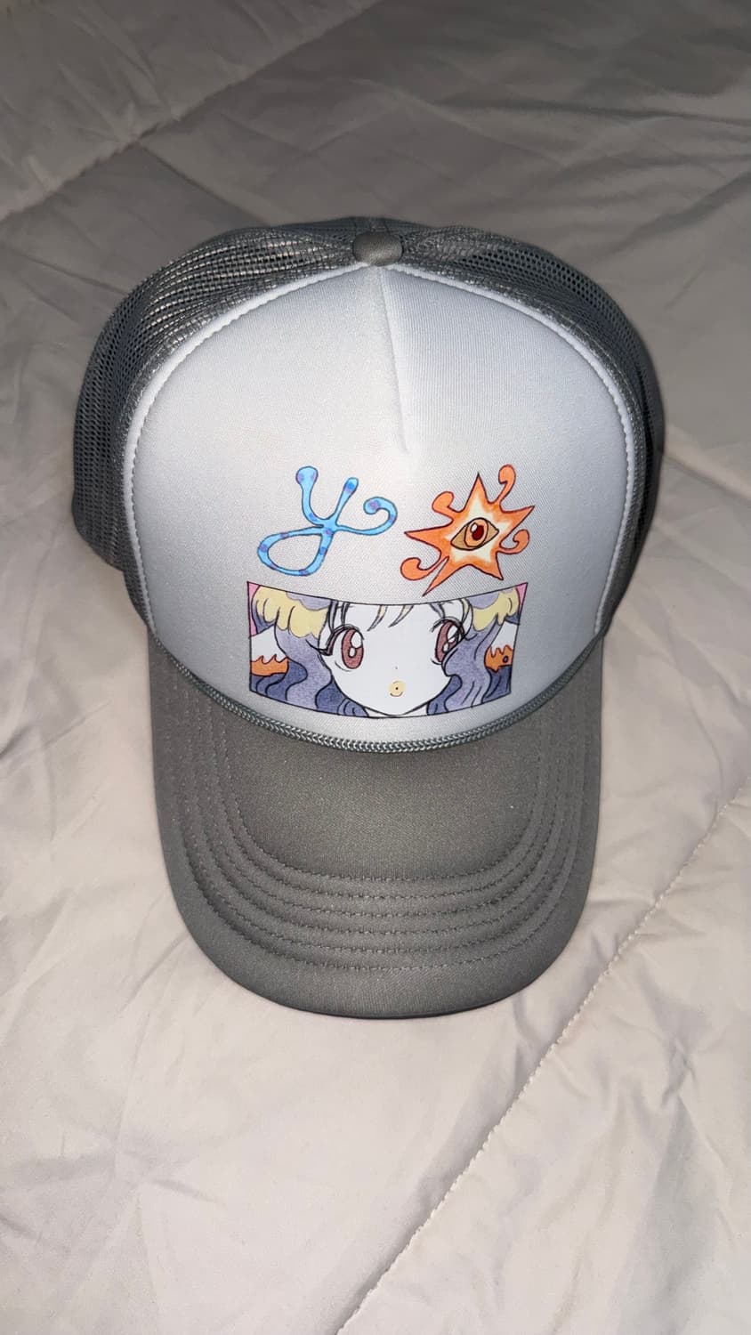 유민하 볼캡 TAN Y EYE TRUCKER HAT (KHAKI) 상품이미지1