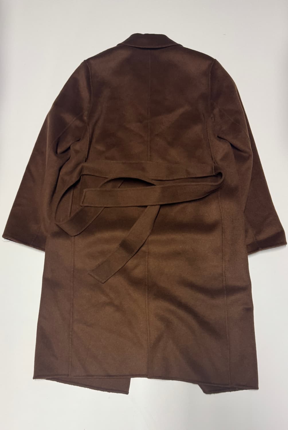 여성 베라왕 캐시미어 혼방 벨티드 코트 상품이미지2