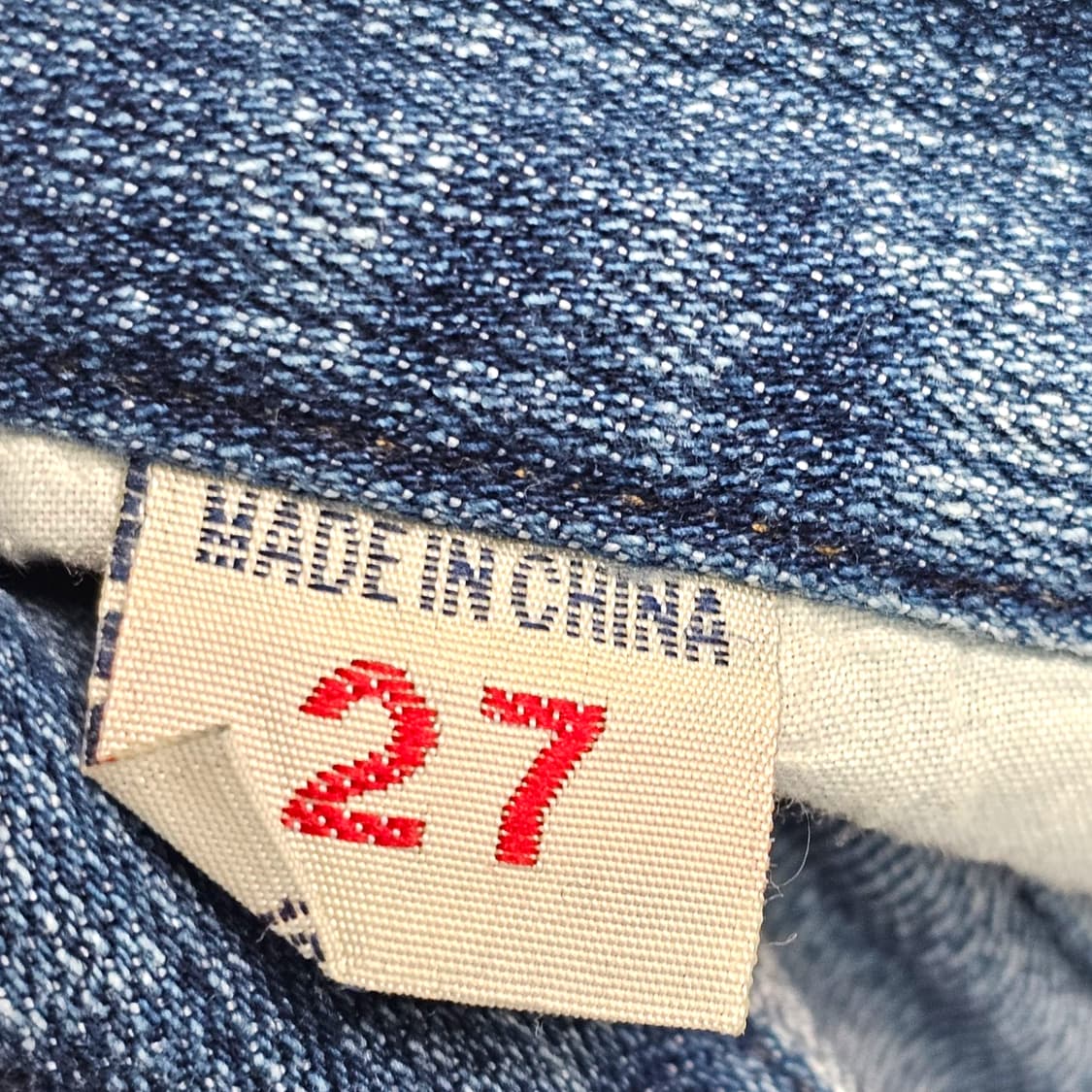 27 Shebang VTG 빈티지 카고 데님 카프리 팬츠 상품이미지7