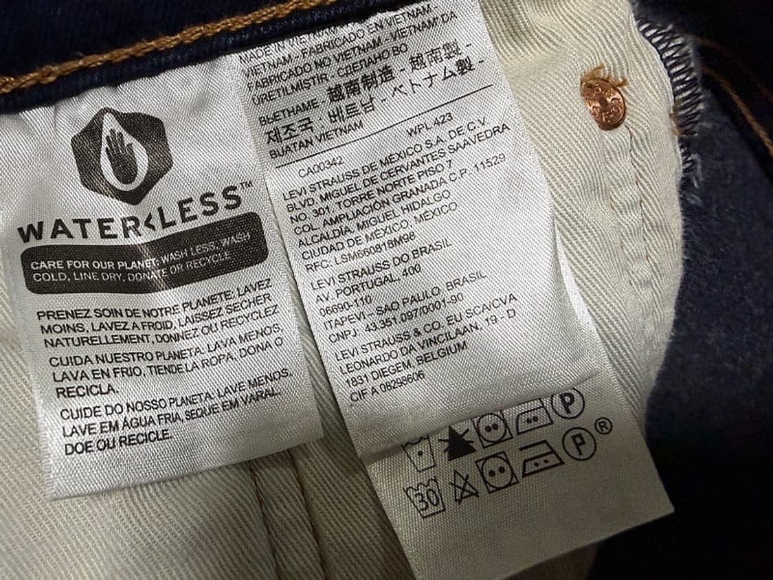 리바이스 502 프리미엄 청바지 남성용 30인치 상품이미지9