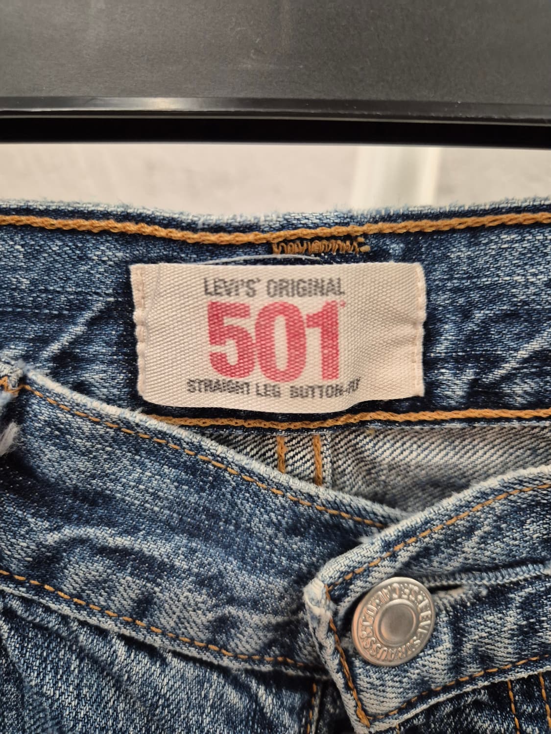 리바이스 501 스트레이트핏 청바지 W34 L33 상품이미지7