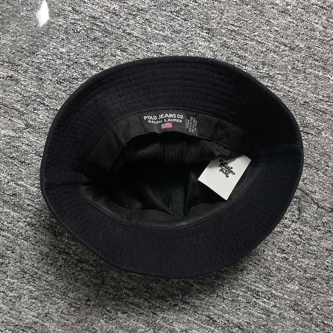 폴로 랄프로렌 레터링 디테일 버킷 햇o 1860 상품이미지3