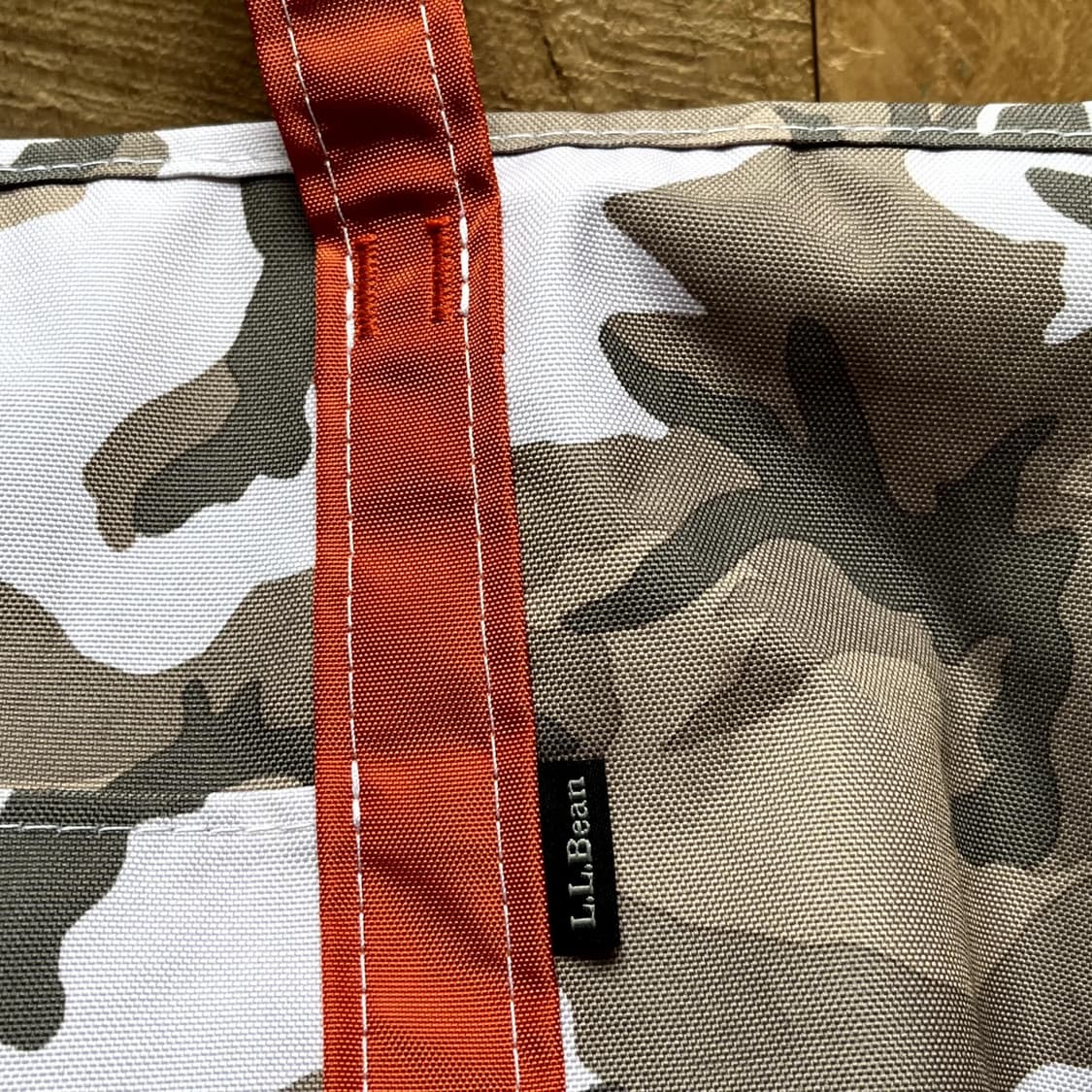 L.L.BEAN NYLON TOTE BAG CAMO 후루츠패밀리