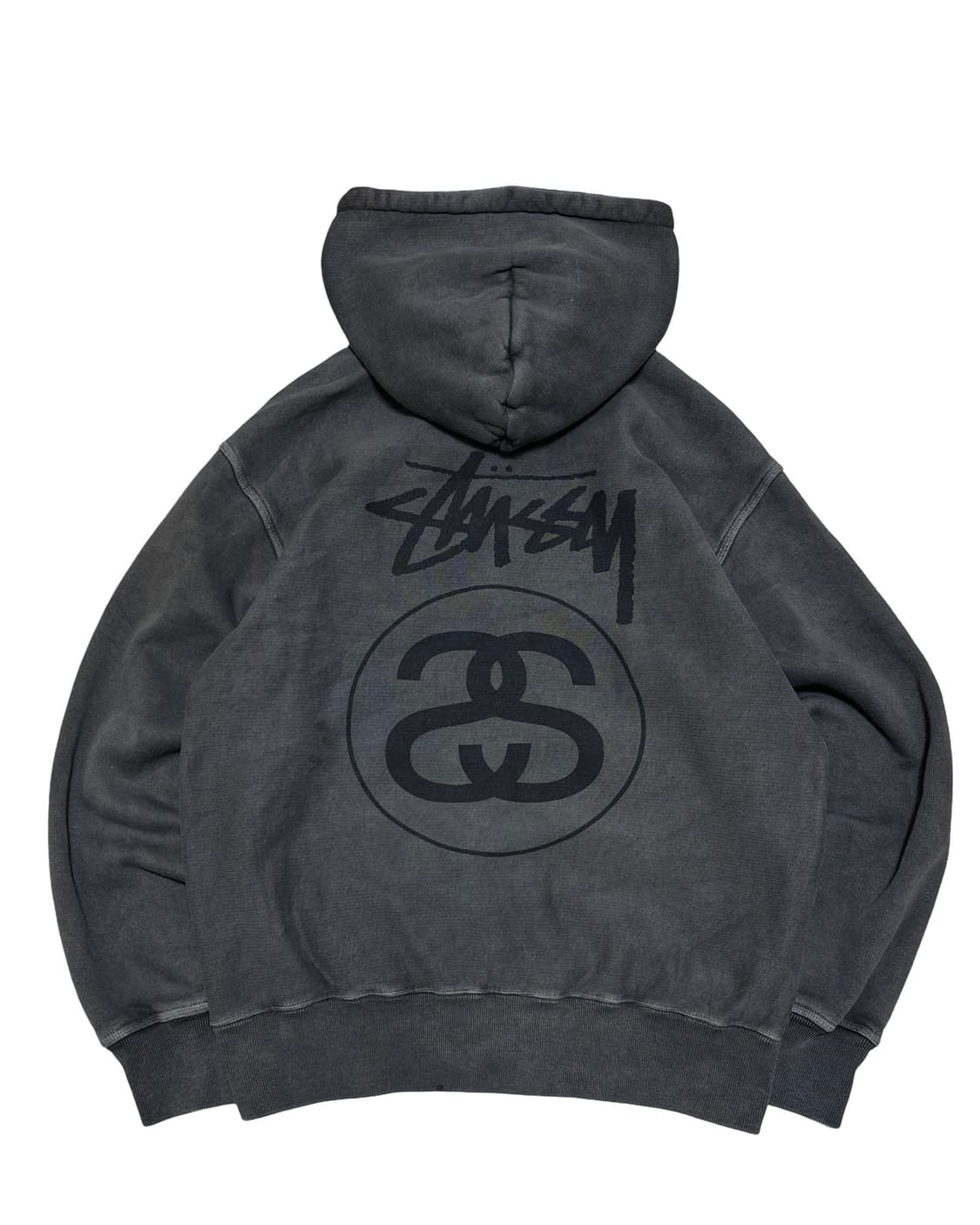 스투시 스탁 링크 피그먼트 후드집업 상품이미지1