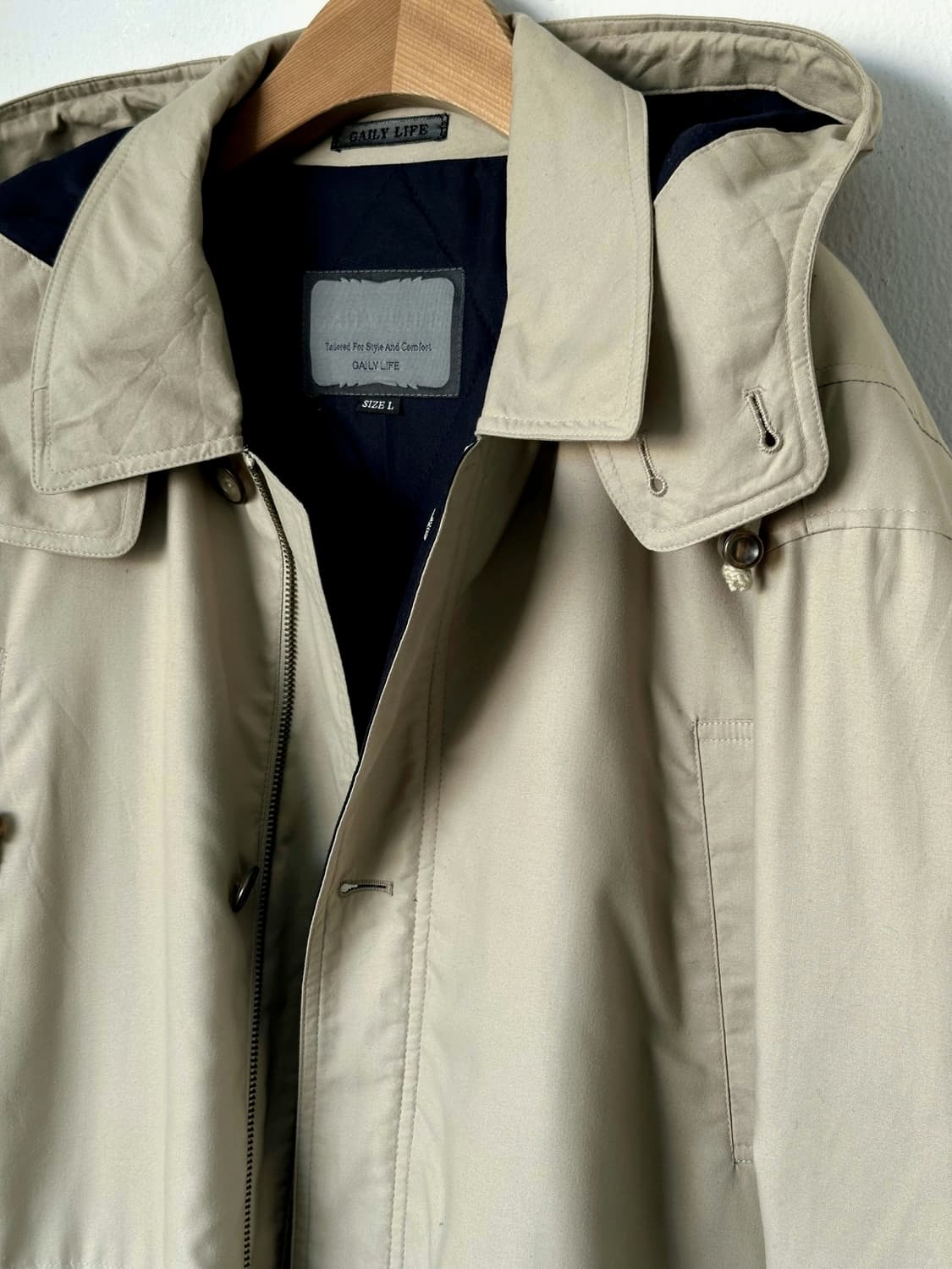 High count poly padded mil parka 상품이미지2