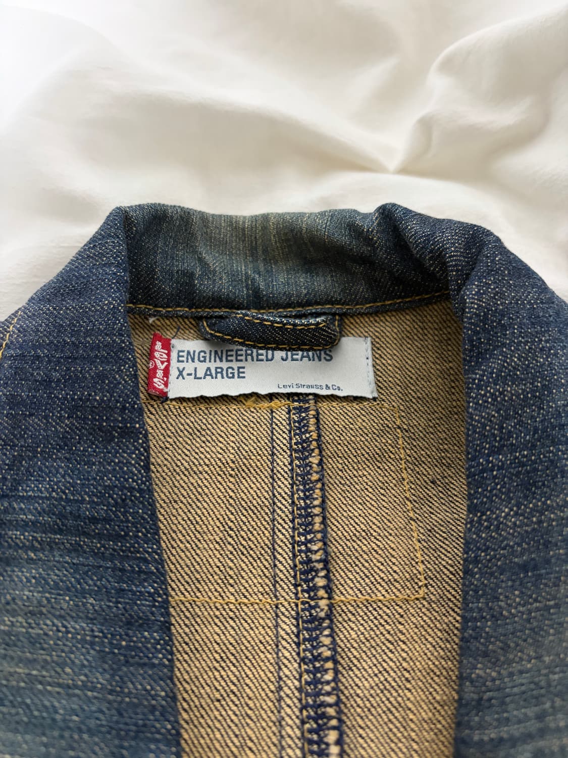 리바이스 엔지니어드 진 청자켓 XL 상품이미지3