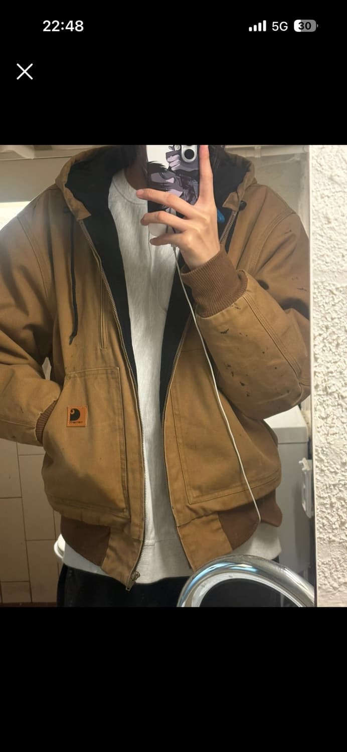 칼하트 액티브 자켓 브라운 상품이미지1