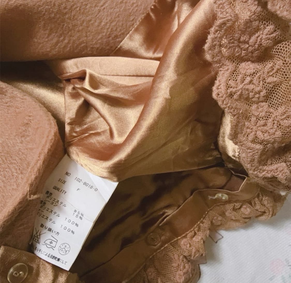 리즈리사 고전 핀터깔 대장 후드 퍼 떡볶이코트 숏코트 자켓 라떼갸루 상품이미지3