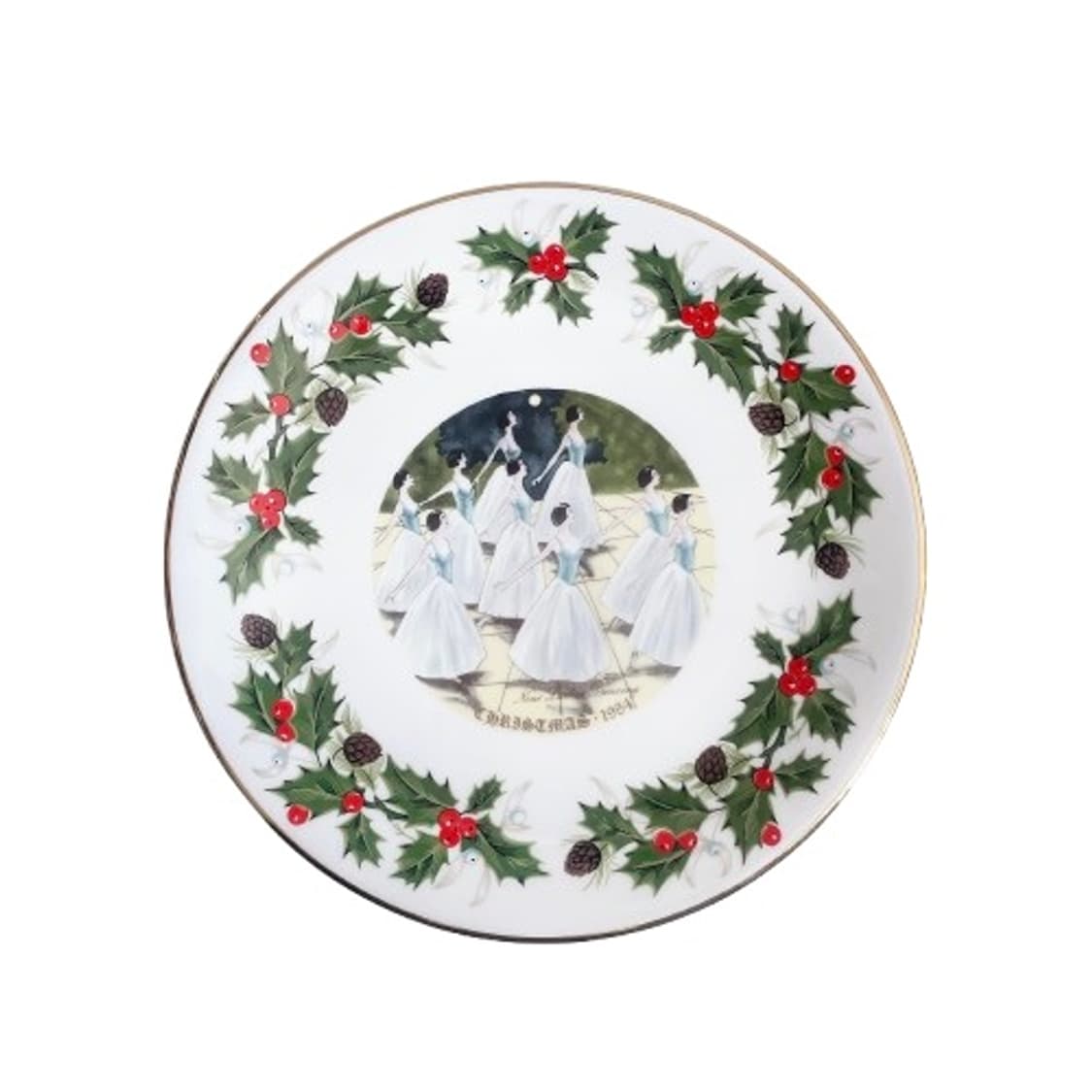 로얄 그라프톤 미사용 크리스마스 접시 상품이미지1