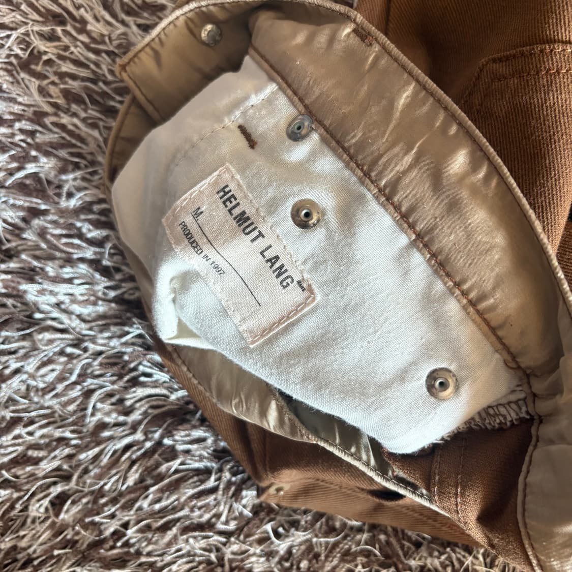 헬무트랭 아카이브 97년 컬러블럭 팬츠 상품이미지3