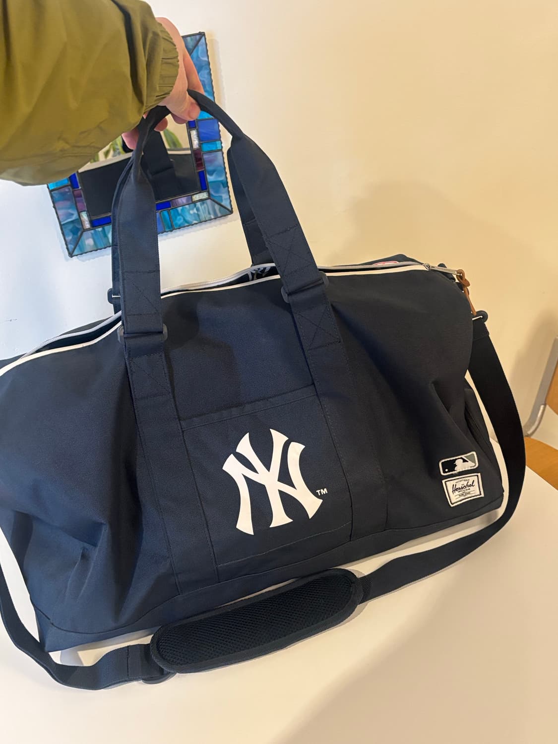 허쉘 서플라이 뉴욕양키스 MLB 더플백 네이비 상품이미지1