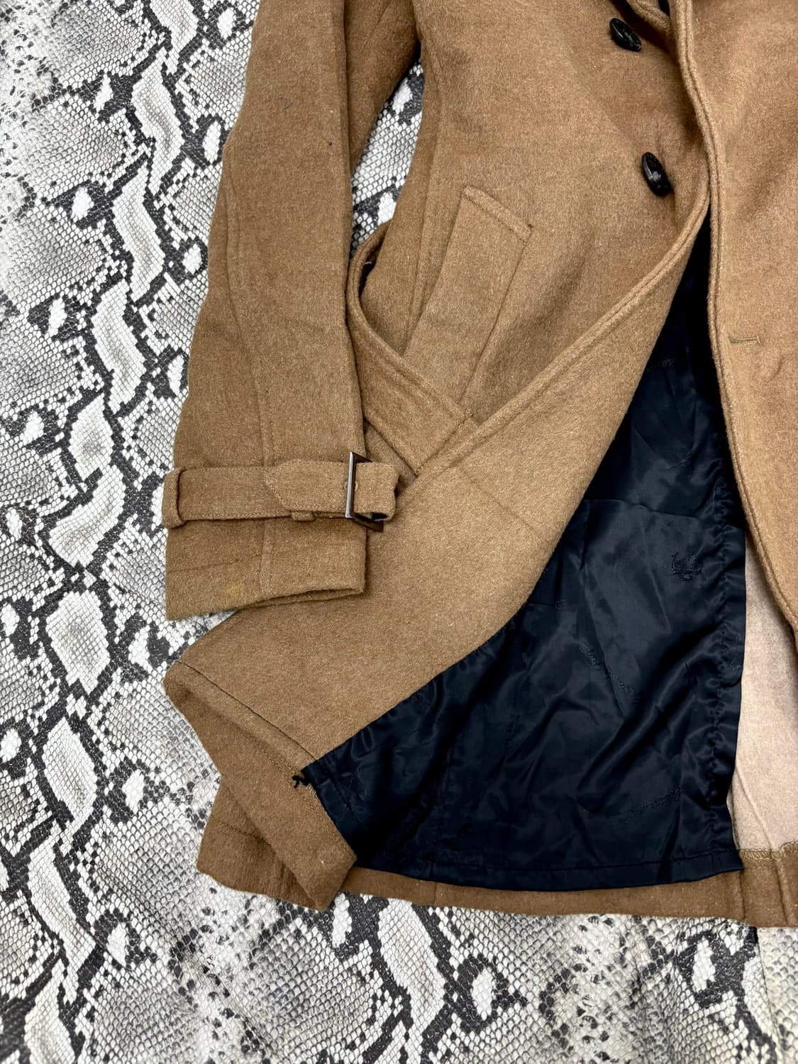 “FUGA” Minimal Mood Brown Coat 상품이미지6