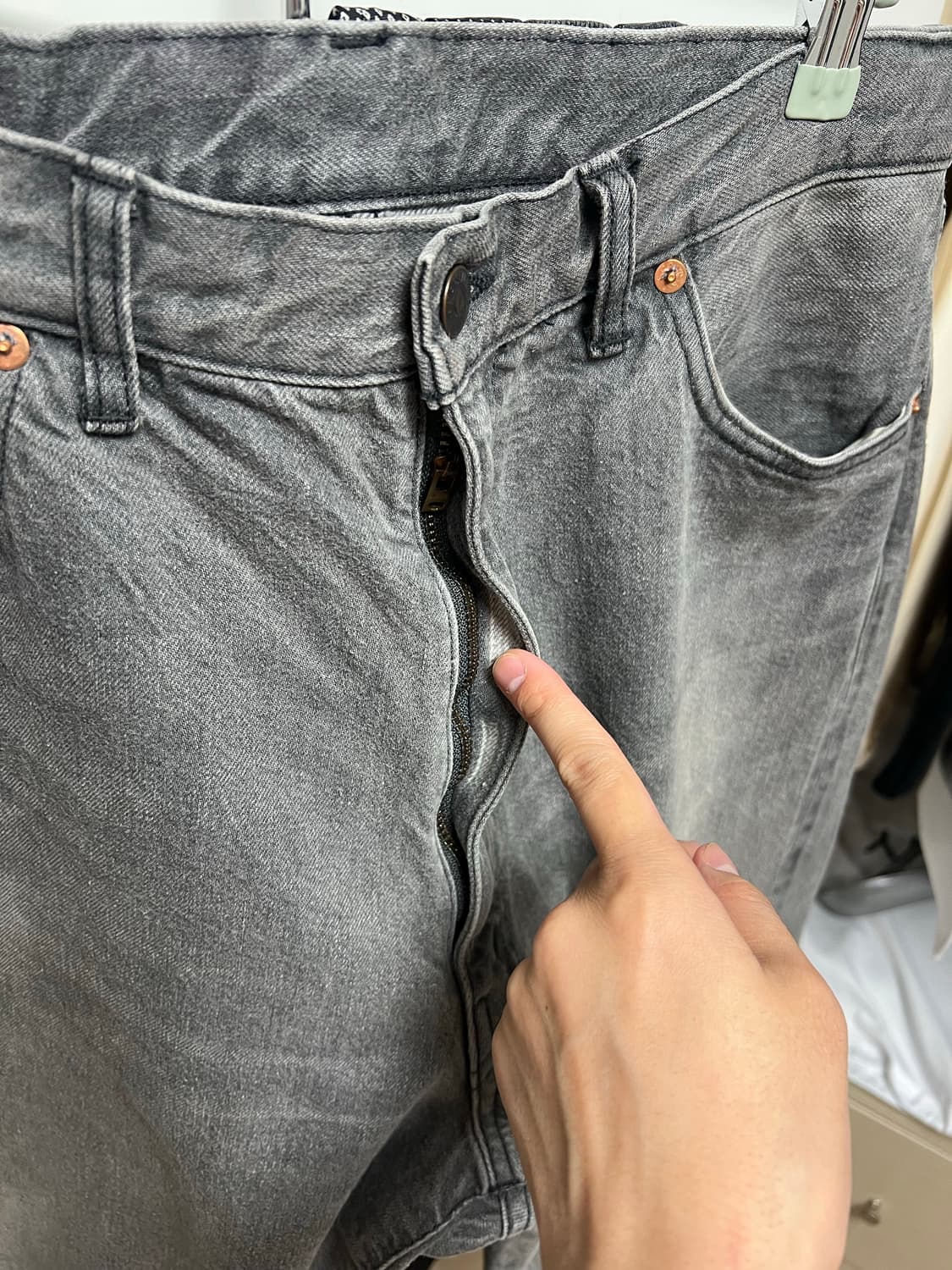 캡틴선샤인 5P zipper front denim 상품이미지2