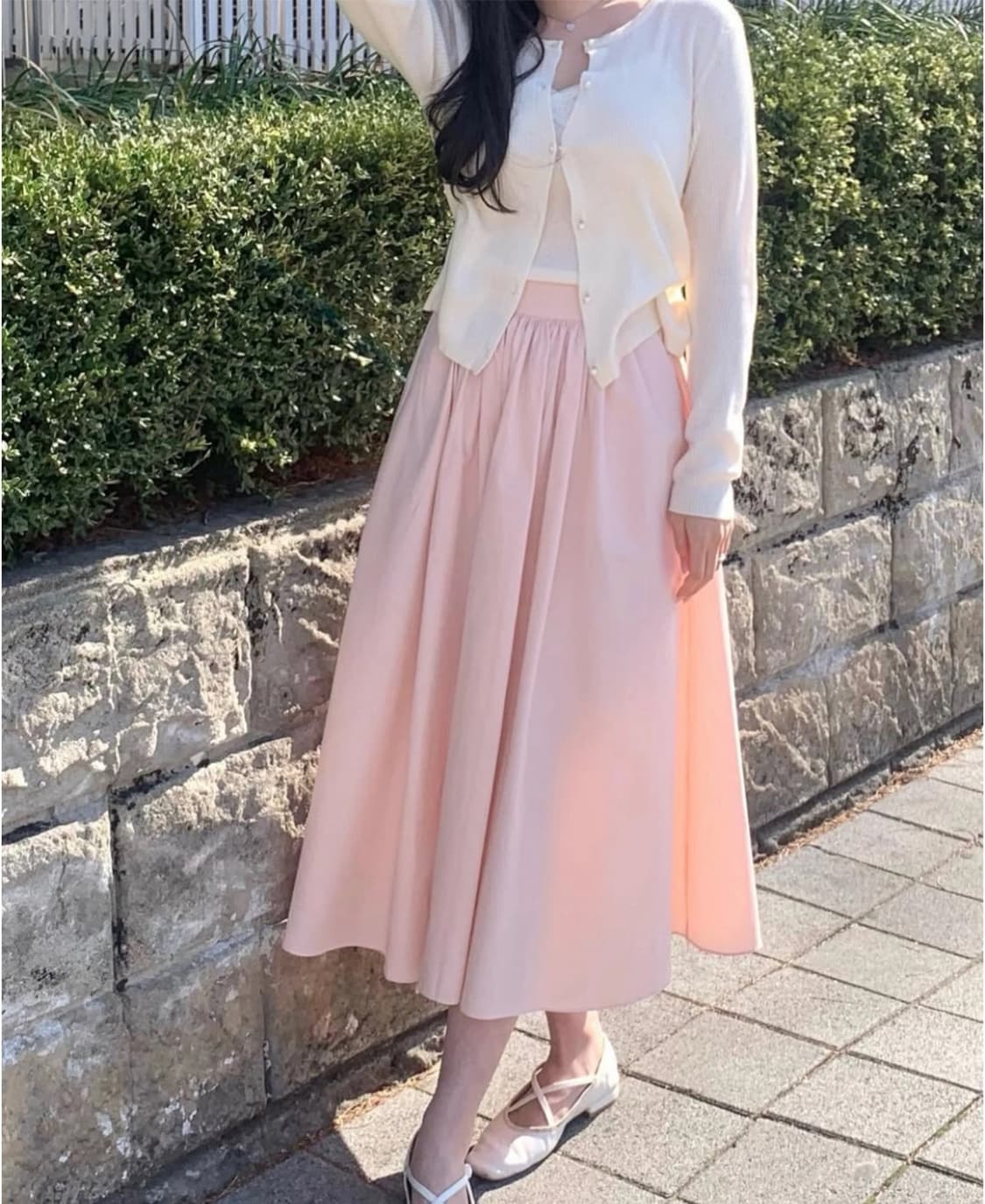 핑크 롱 스커트🎀 상품이미지1