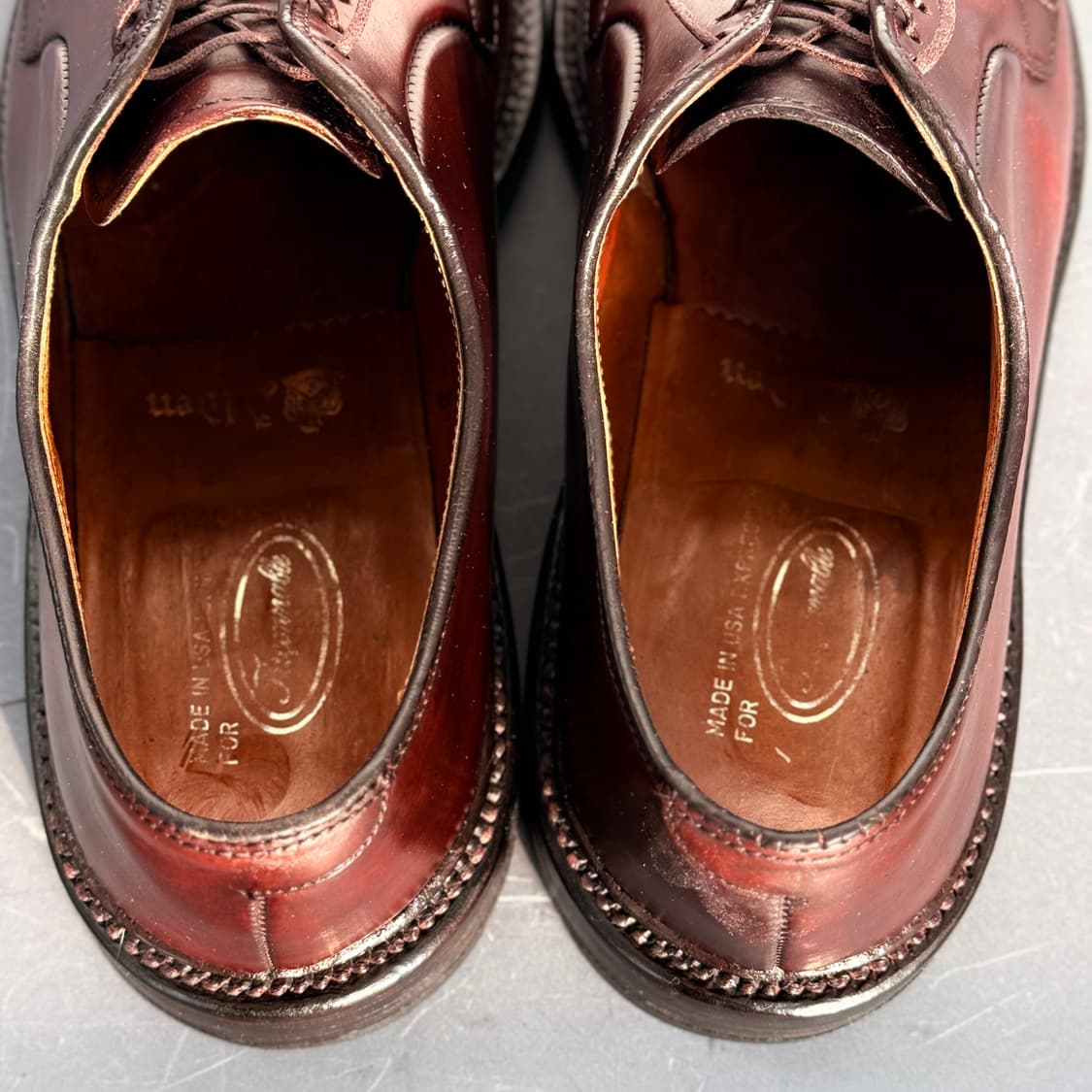 [7D] 알든 990 컬러8 코도반 더비 상품이미지8