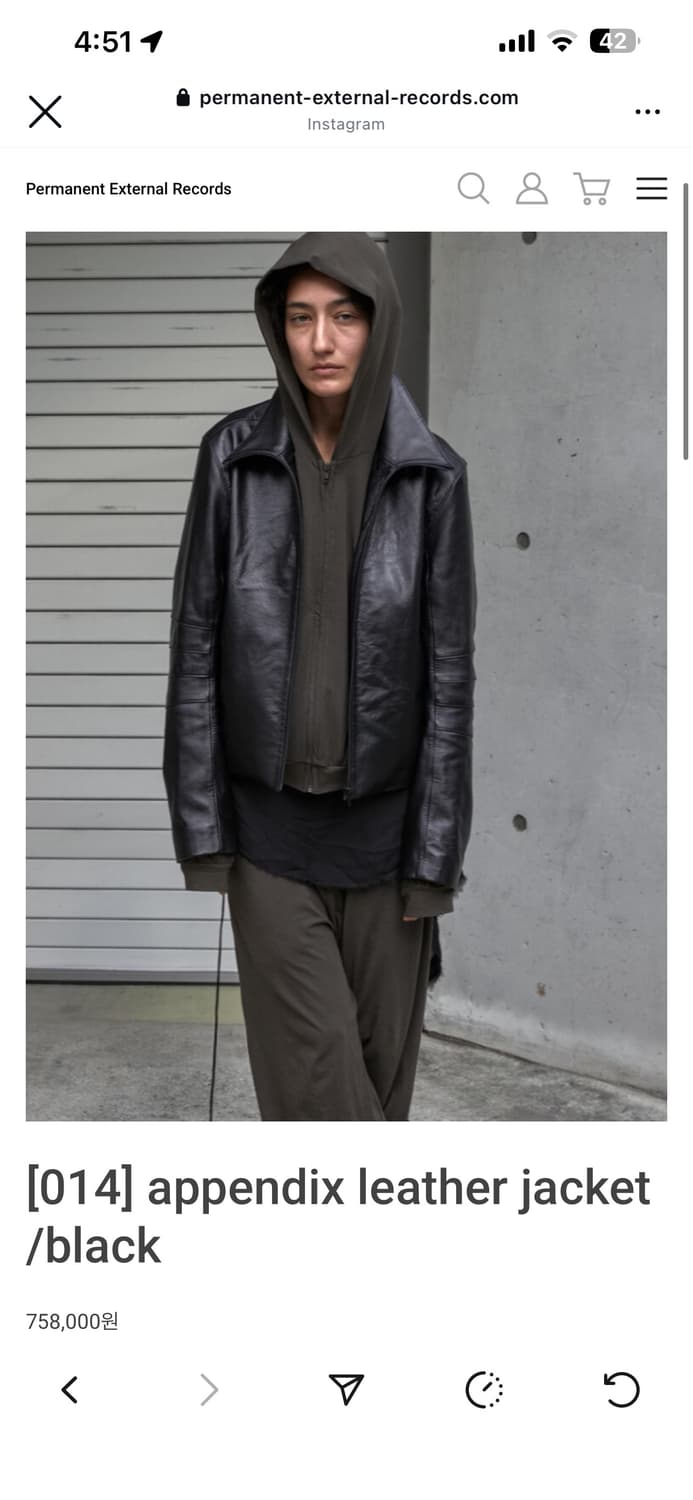 머듈 appendix 레더 블랙 1 구해요 상품이미지1