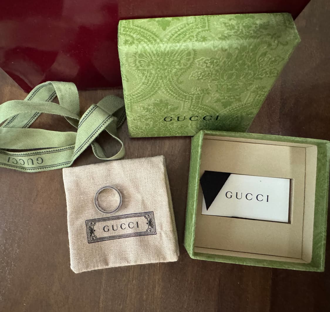 구찌 스퀘어 G 반지 11호 상품이미지3