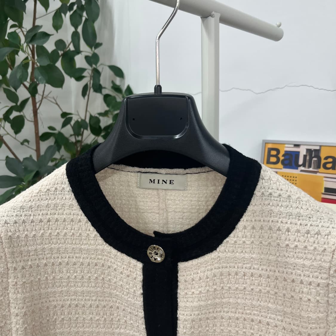 마인 트위드 원피스 가디건 F(90) 상품이미지3