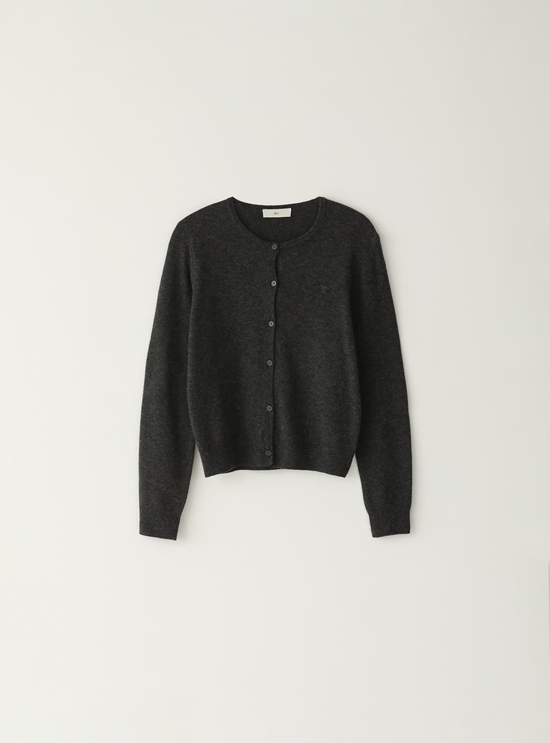 tetu 캐시미어 가디건 차콜 상품이미지1