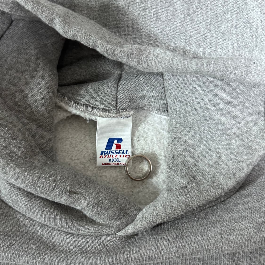 (XXXL) 00s 빈티지 러셀 애슬레틱 그레이 후드 상품이미지2