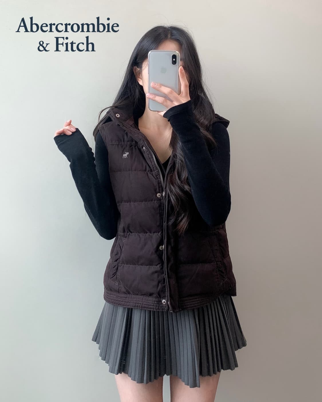 아베크롬비 패딩 조끼 상품이미지2