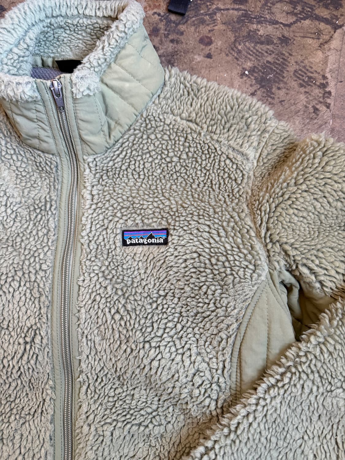 파타고니아 플리스 풀집 그린 상품이미지2