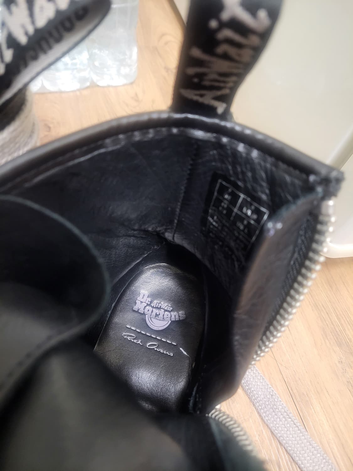 릭오웬스 × 닥터마틴1460 쿼드 상품이미지5