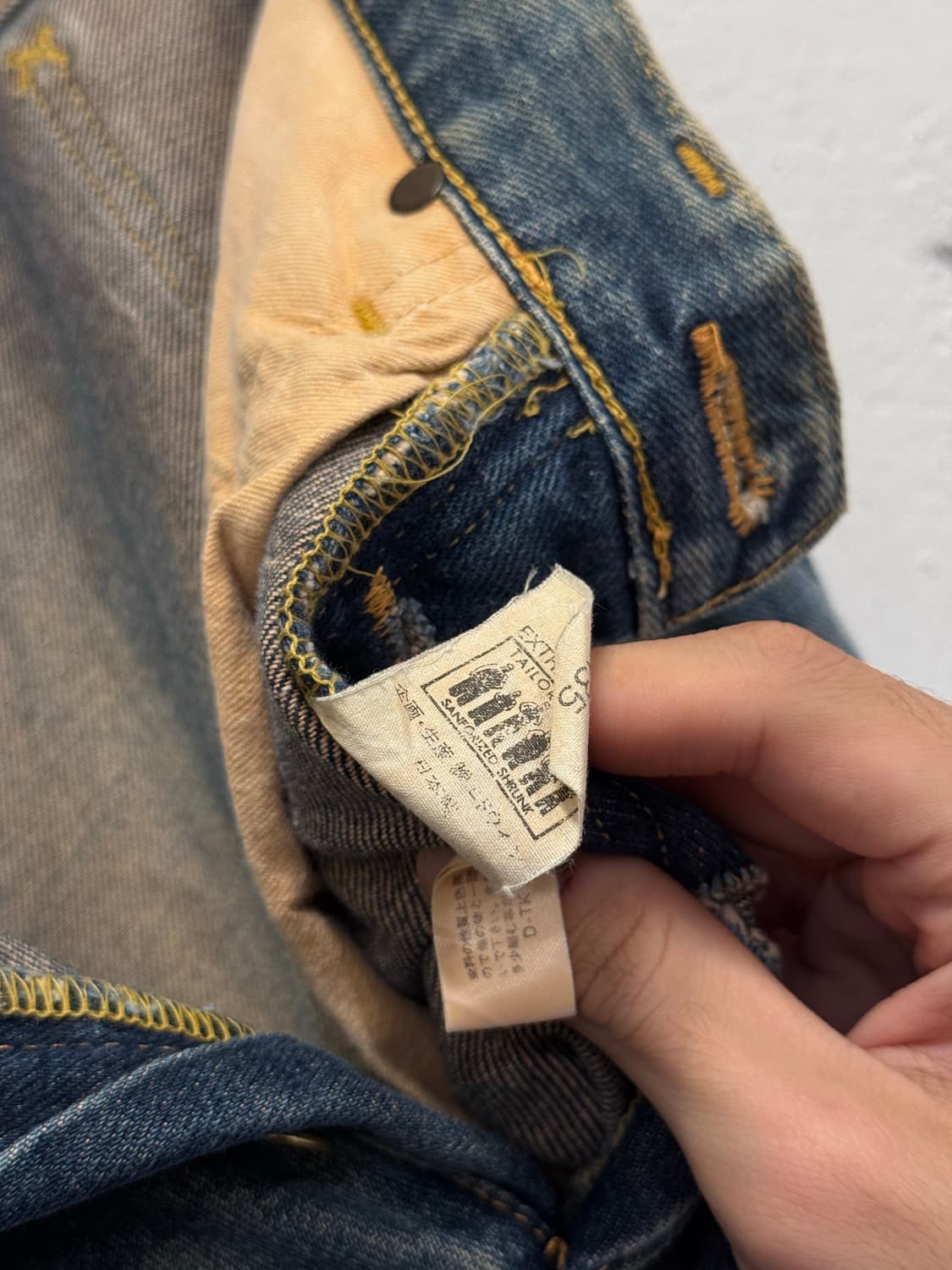 (30inch) Lee RIDERS 리 Selvedge Denim Jea 상품이미지10