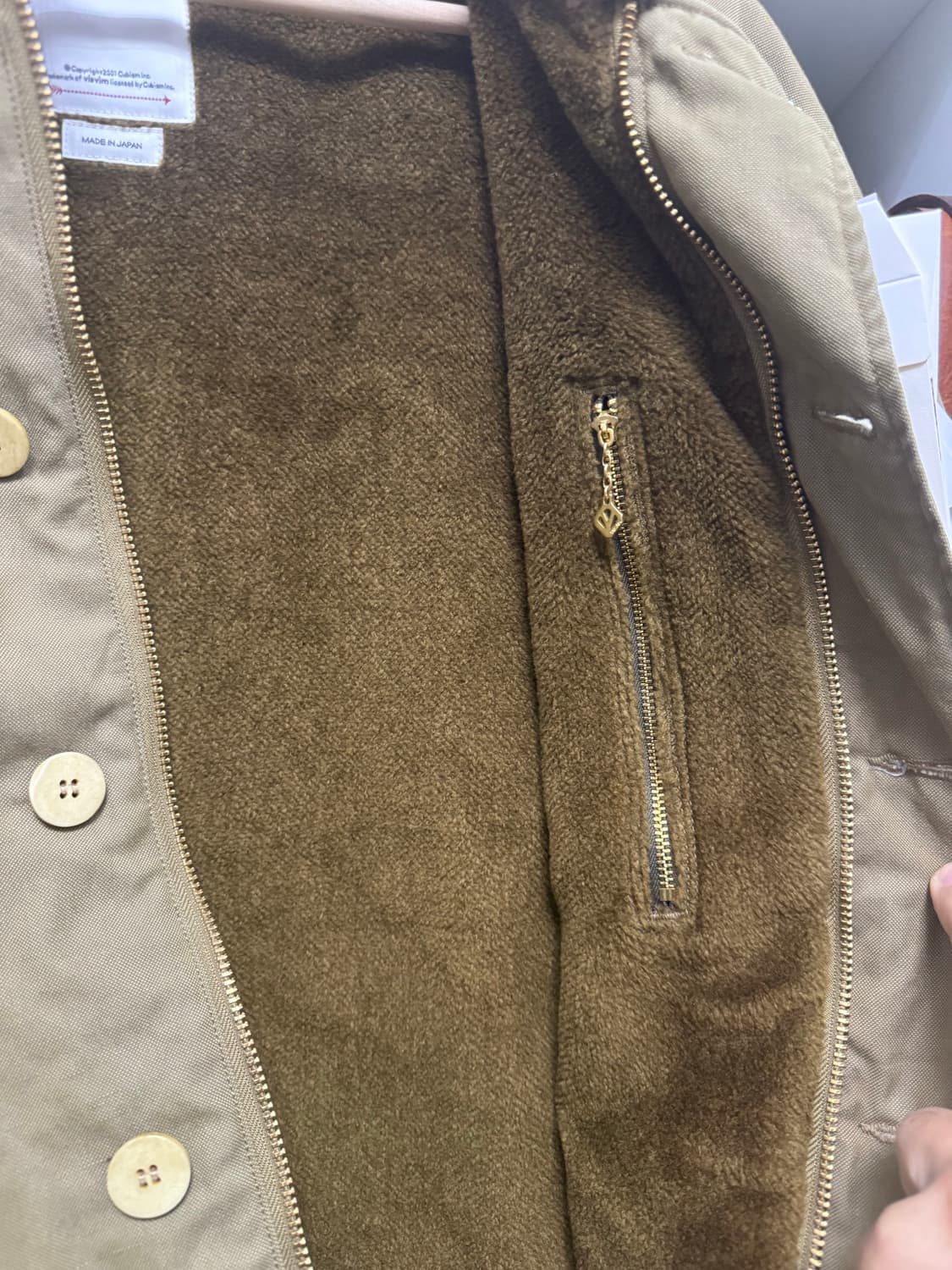 [3]비즈빔25SS Deckhand JKT 덱핸드 자켓 카키 상품이미지8