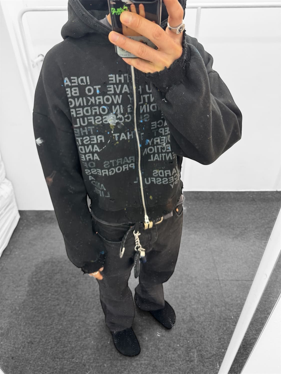 빈티지 후드집업(기모) 상품이미지8