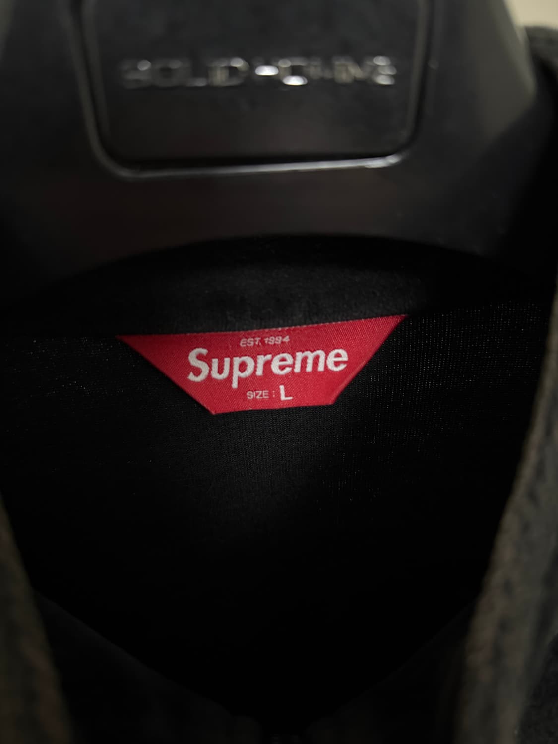 슈프림 [정품] 벨벳 (시세 30만) 트렉 자수 자켓 L(100ㅡ105) 상품이미지6