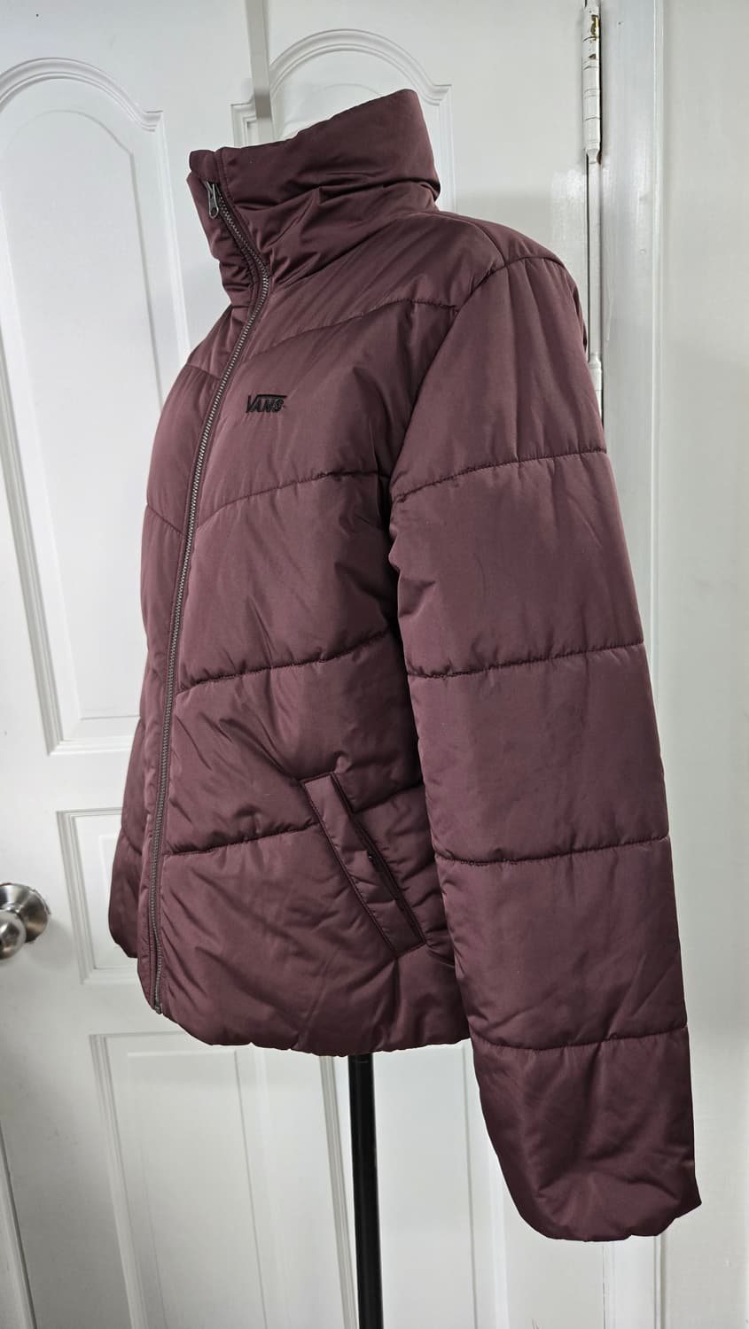 VANS반스 버건디패딩 상품이미지4