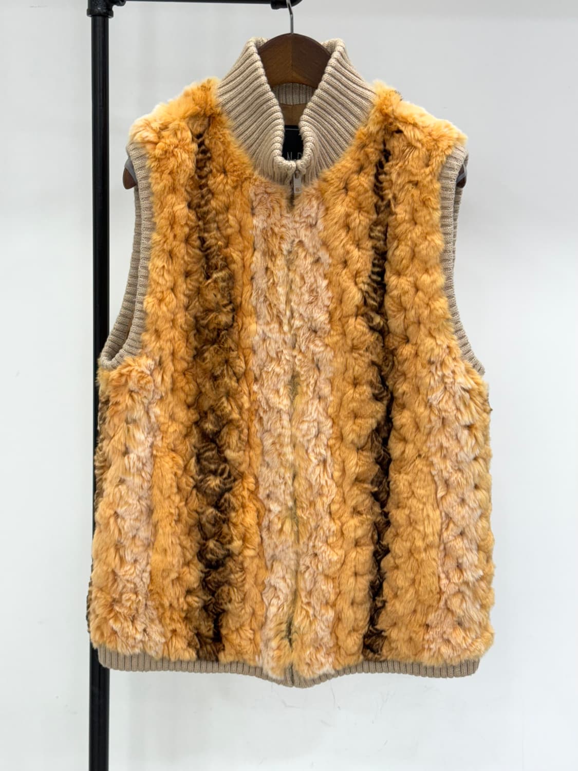 진도 토끼털 조끼 M 상품이미지1