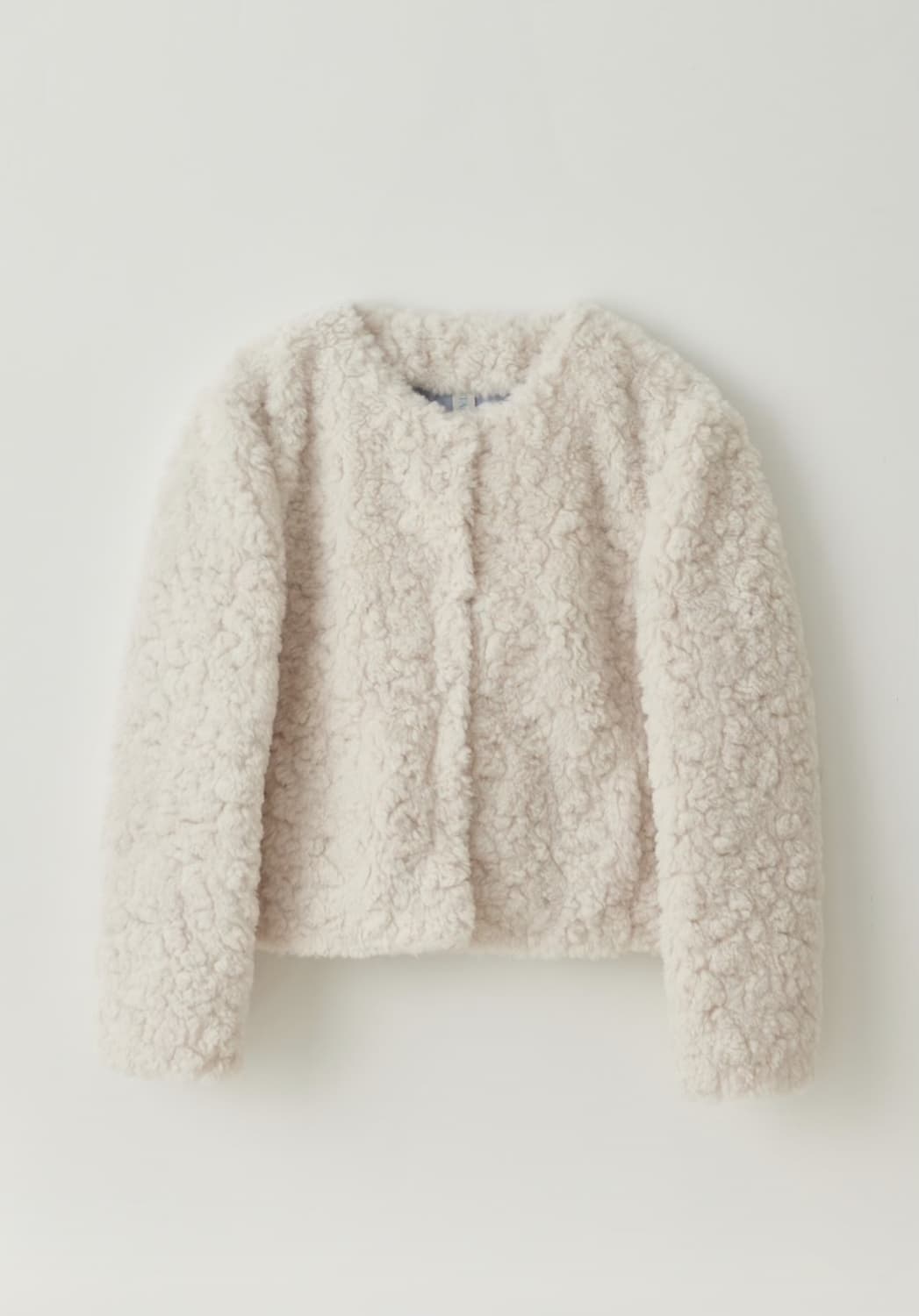 타낫 T/T Nua fur jacket ivory 누아 퍼자켓 상품이미지1